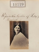 Unknown woman ('Reproduction by order of Lady Herbert') NPG Ax62168