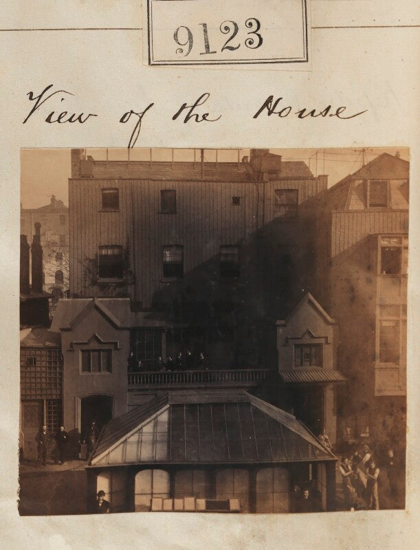 View of camille silvy's photographic studio, 38 porchester terrace npg ax58945