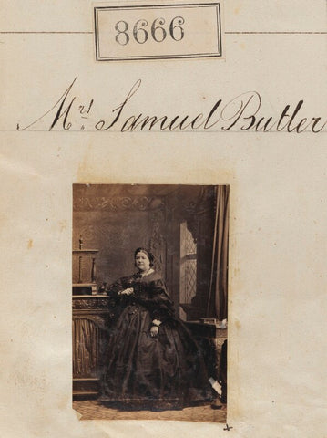 Eliza Hulman Butler (née Simpson) ('Mrs Samuel Butler') NPG Ax58489