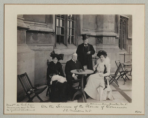 'On the Terrace of the House of Commons' NPG x135487