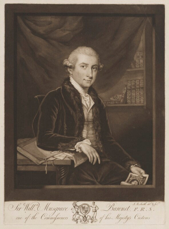 Sir william musgrave, 6th bt npg d39132