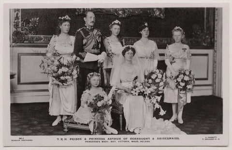 'T.R.H. Prince & Princess Arthur of Connaught Bridesmaids' NPG x33261