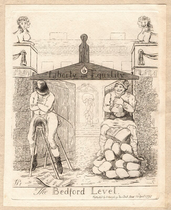 Francis russell, 5th duke of bedford ('the bedford level') npg d9624