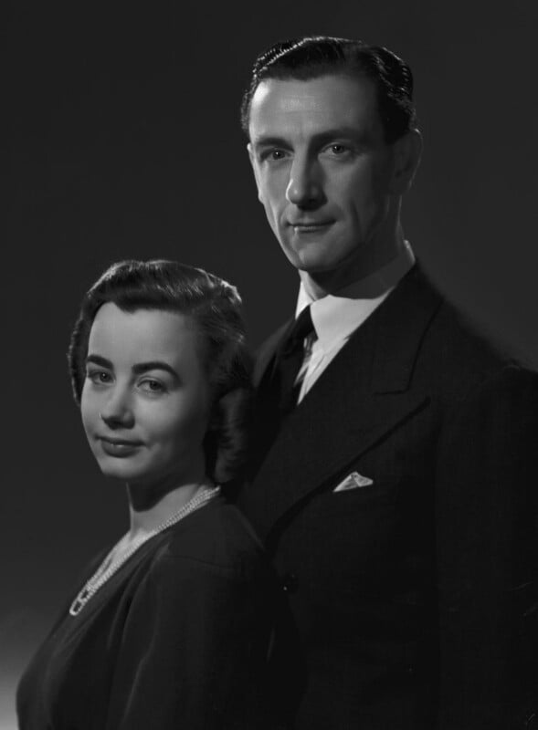 Constance phillida anne jervis (née logan), viscountess st vincent; ronald george james jervis, 7th viscount st vincent npg x73227