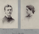 Albanus Longstreth Smith; Emma Brooks Smith (née Mellor) NPG Ax160560