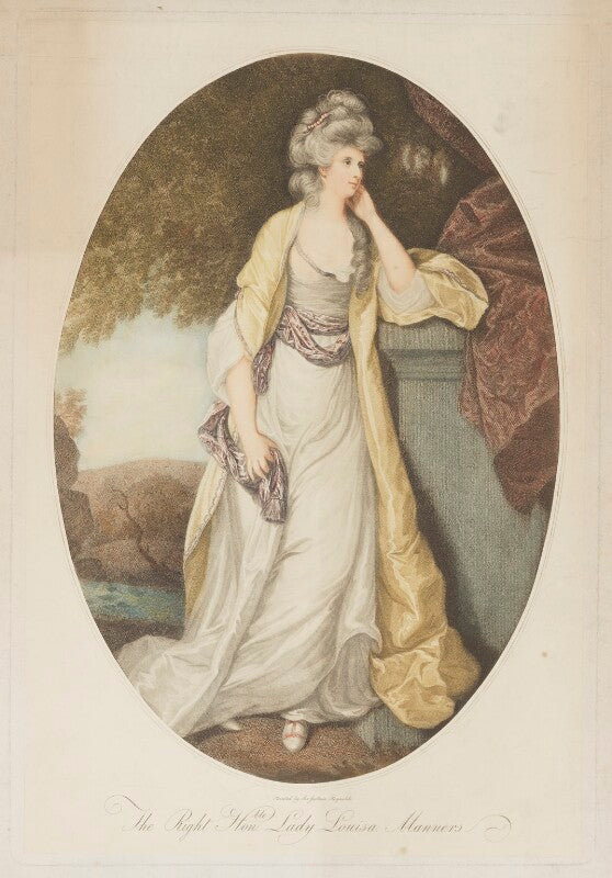 Louisa manners (née tollemache), 7th countess of dysart npg d36059