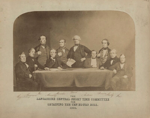 'The Lancashire Central Short Time Committee for Obtaining the Ten Hours Bill, 1850' NPG x27501