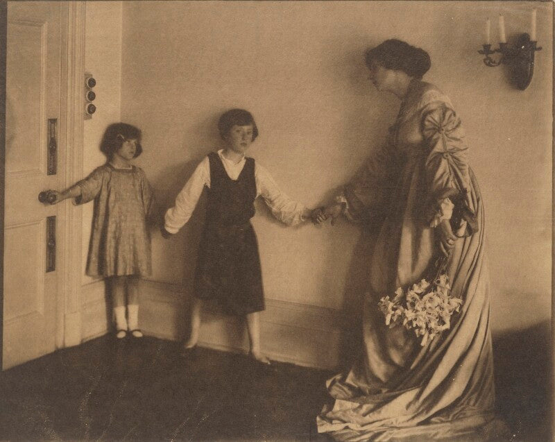 Anthea rosemary carew (née gamble); patrick henry noel gamble; helen maud gamble (née isherwood) npg x128816