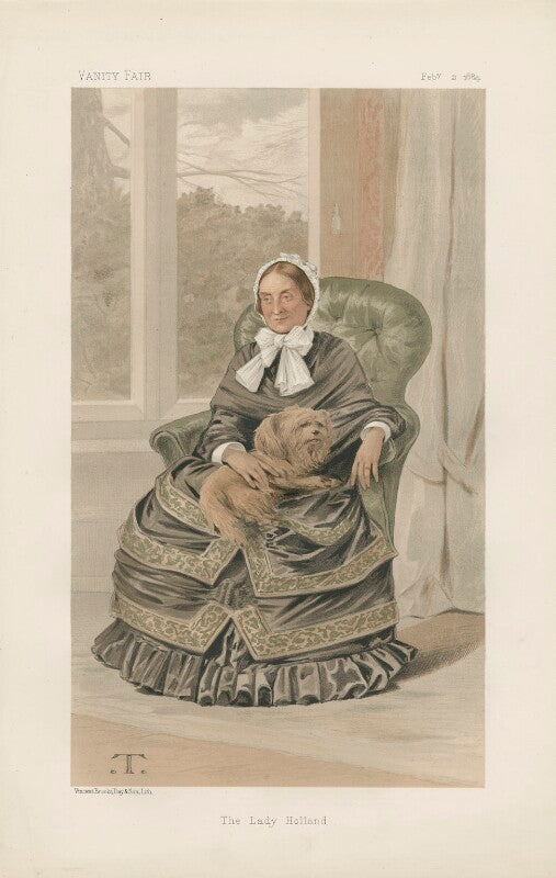 Mary augusta fox (née coventry), lady holland ('ladies. no. 7.') npg d44159