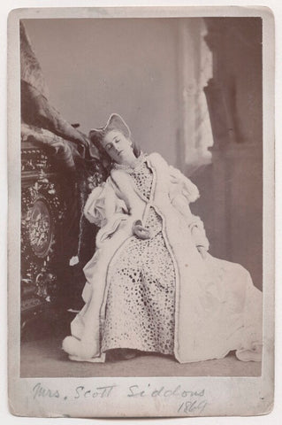 Mary Frances Scott-Siddons as Princess Elizabeth in 'Twixt Axe and Crown' NPG x196955