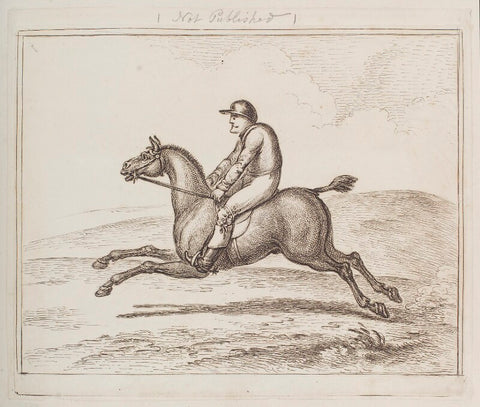 Horse and rider NPG D12330