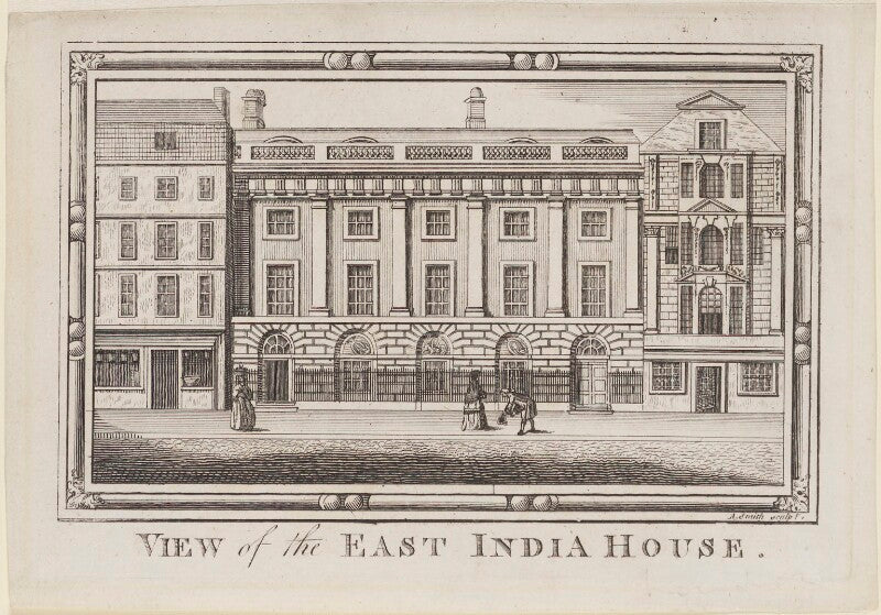 View of the east india house npg d9167
