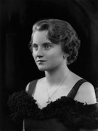 Tordie Woods (Hon. Victoria Venitia Woods (née Stanley)) NPG x179290