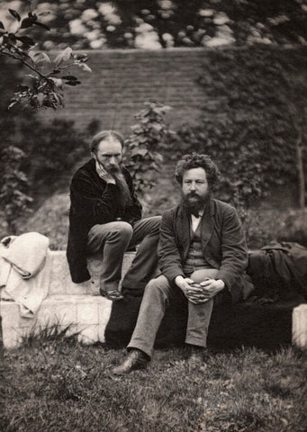 Sir Edward Burne-Jones; William Morris NPG x3763