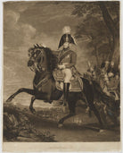 HRH The Prince of Wales at a Review NPG D10983