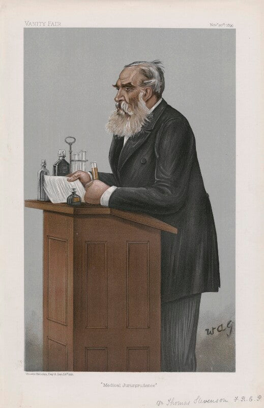 Sir thomas stevenson ('men of the day. no. 766.') npg d44989