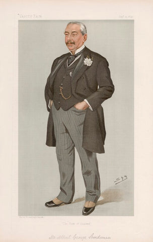 Albert George Sandeman ('Men of the Day. No. 631.') NPG D44768