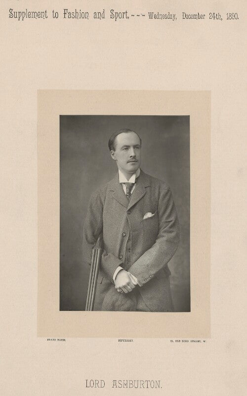 Francis denzil edward baring, 5th baron ashburton npg x334