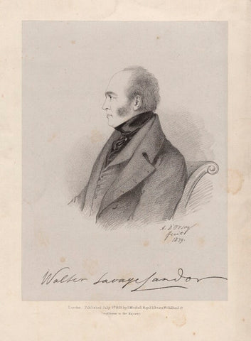 Walter Savage Landor NPG D8378