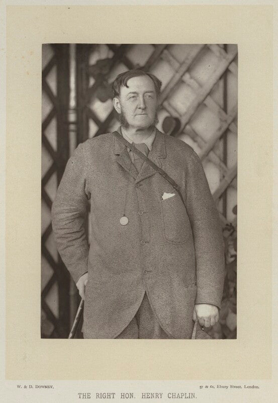 Henry chaplin, 1st viscount chaplin npg x5760