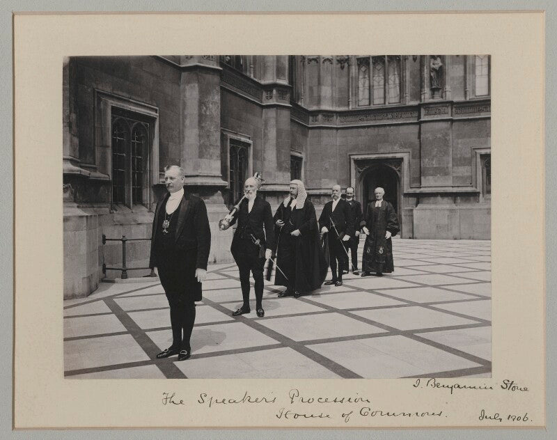 'the speaker's procession' npg x135538