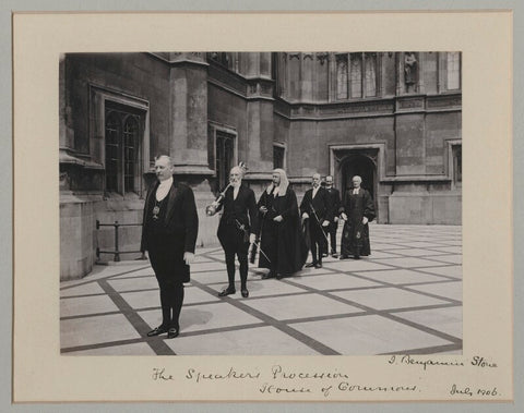 'The Speaker's procession' NPG x135538