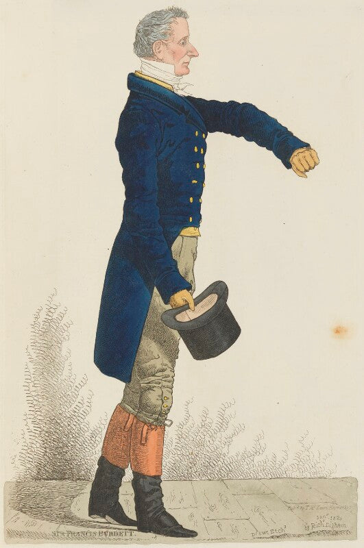 Sir francis burdett, 5th bt npg d13321