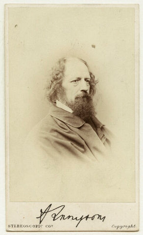 Alfred, Lord Tennyson NPG Ax7505