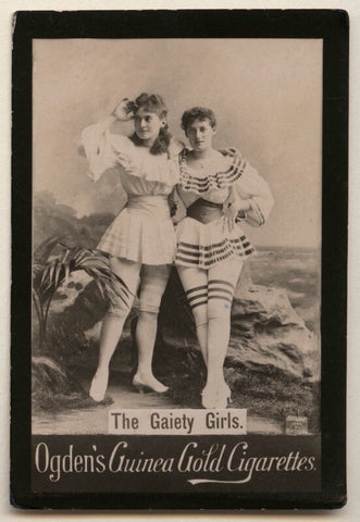 'The Gaiety Girls' (Grace Palotta as Ethel Hawthorne; Florence Lloyd as Cissy Verner in 'A Gaiety Girl') NPG x193117
