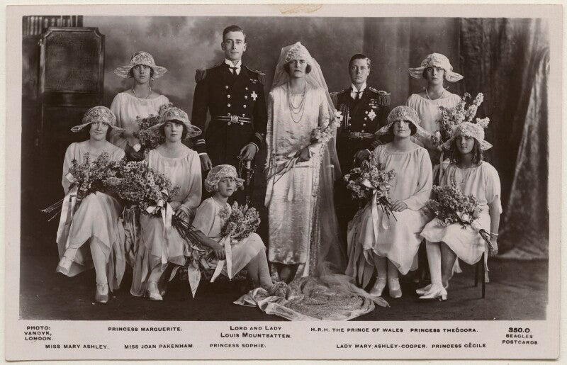 The wedding of the earl and countess mountbatten npg x193086