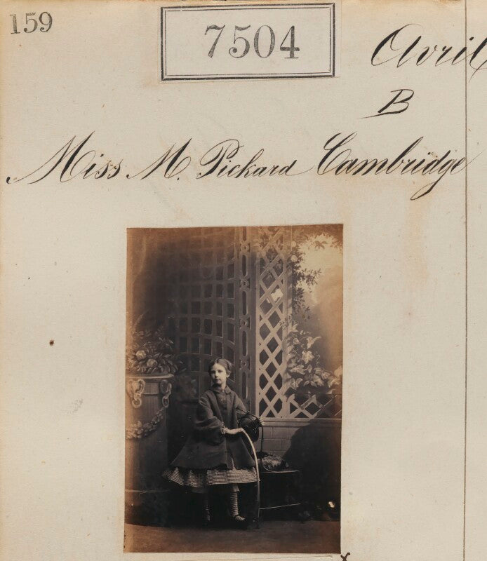 Miss m. pickard cambridge npg ax53328