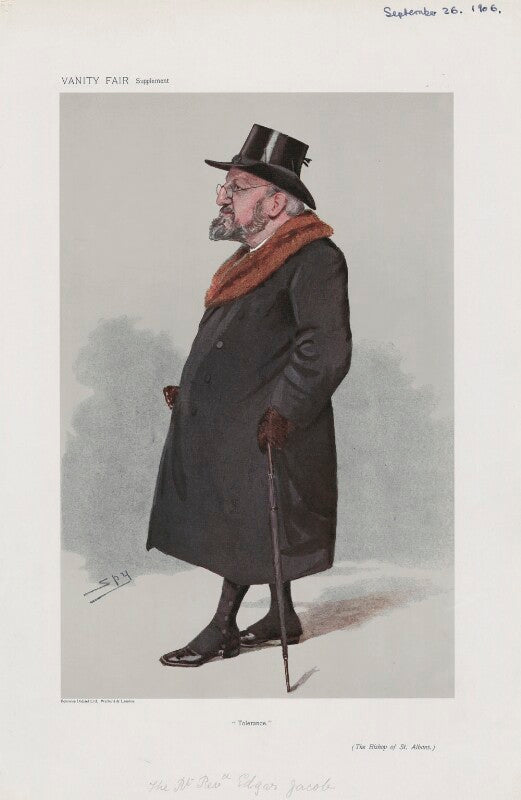 Edgar jacob ('men of the day. no. 1033. "tolerance."') npg d45347