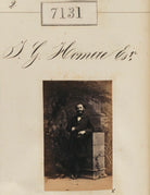 Mr J.G. Homere NPG Ax57047