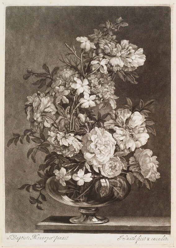 Vase of flowers npg d11730