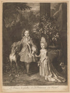 Prince James Francis Edward Stuart; Princess Louisa Maria Theresa Stuart NPG D34723