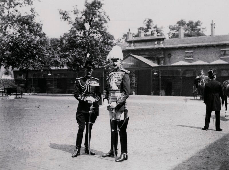 Paul aloysius kenna; bernard arthur william patrick hastings forbes, 8th earl of granard npg x221