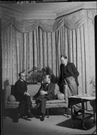 John Rothenstein; William Rothenstein; Michael Rothenstein NPG x24375