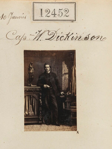 Captain W. Dickinson NPG Ax62101