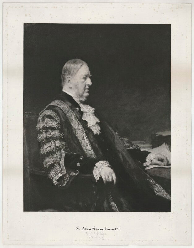 Sir william vernon harcourt npg d35329