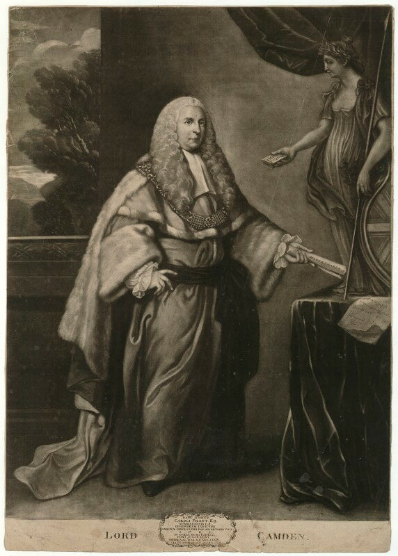 Charles pratt, 1st earl camden npg d32547
