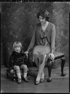 John Benedict Eden, Baron Eden of Winton; Edith Mary Patricia (née Prendergast), Lady Eden NPG x49904