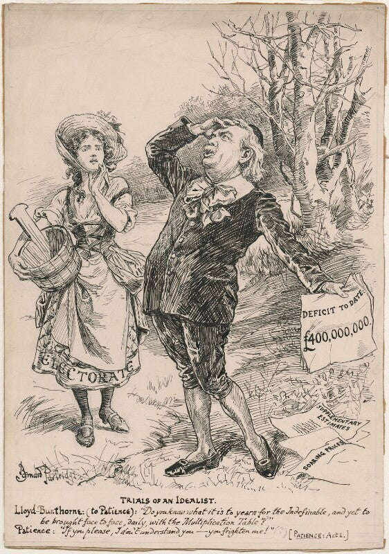 Trials of an idealist (david lloyd george) npg d9811