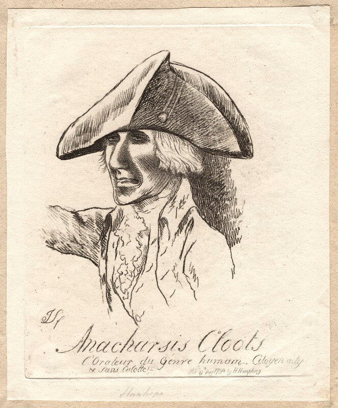 Charles stanhope, 3rd earl stanhope ('anacharsis cloots') npg d9954