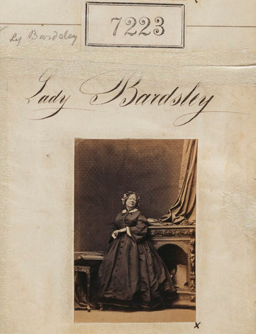 Elizabeth (née Brunt), Lady Bardsley NPG Ax57136