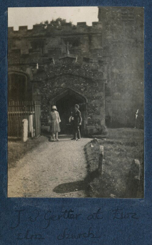 Julian vinogradoff (née morrell); mark gertler npg ax141202