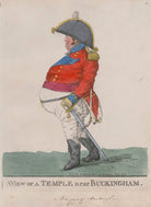 'A view of a temple near Buckingham' NPG D13296