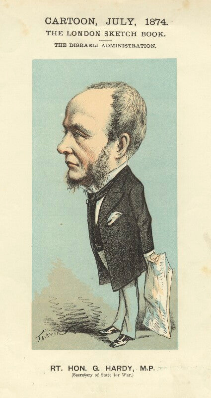 Gathorne gathorne hardy, 1st earl of cranbrook npg d23040