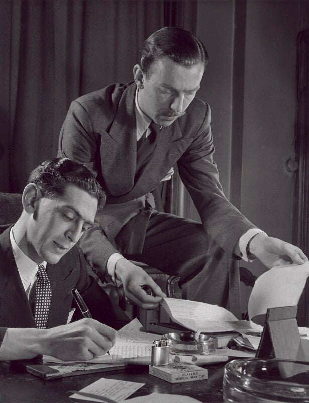 Denis norden; frank muir npg x47306