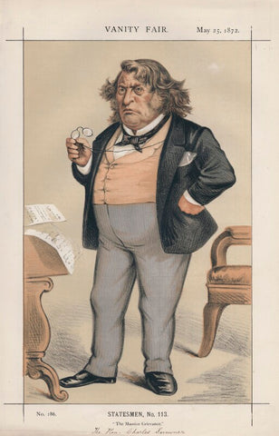 Charles Sumner ('Statesmen, No. 113.') NPG D43537