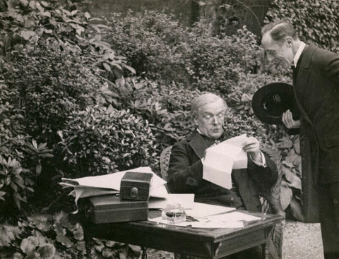 David Lloyd George; D. W. Griffith NPG x194020